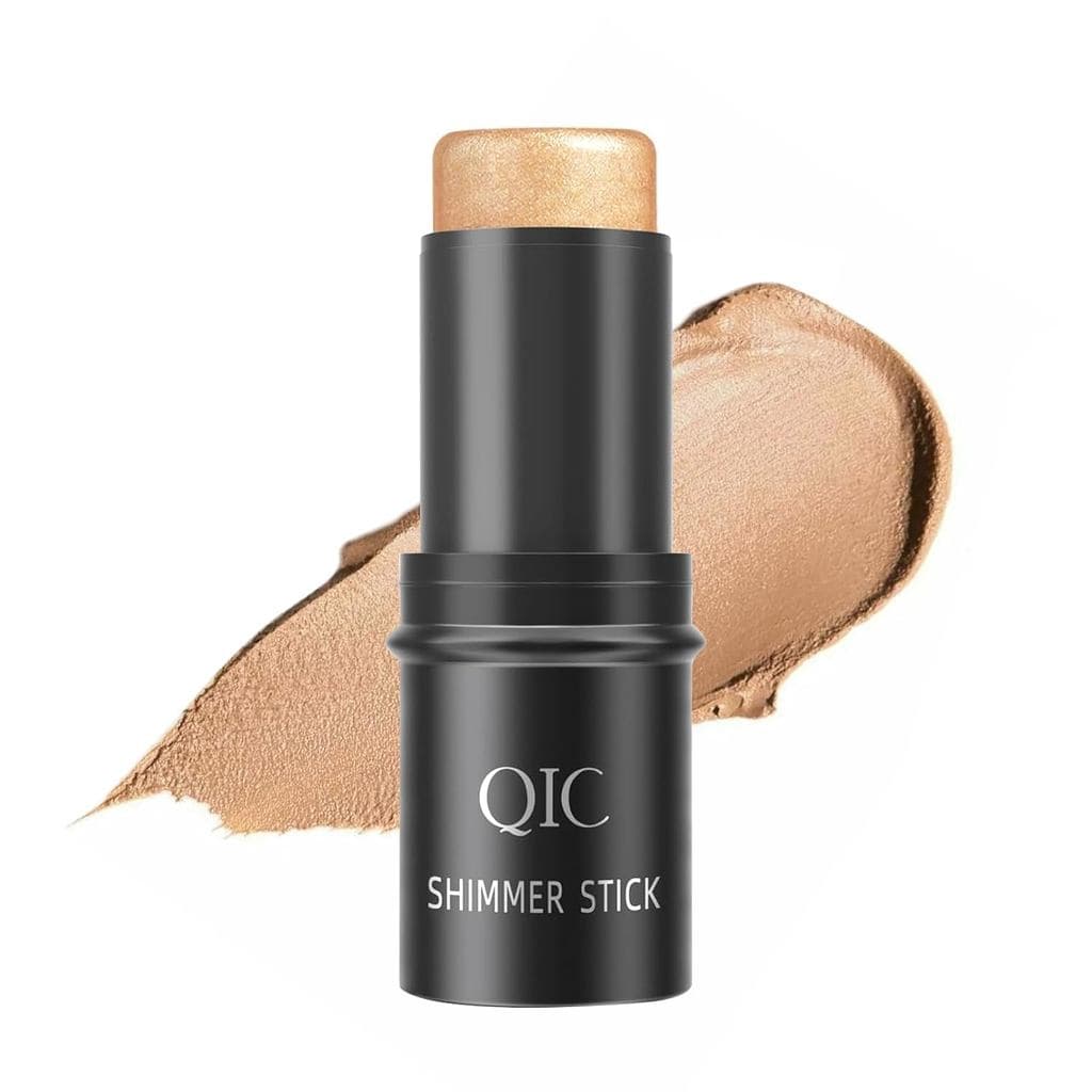 Bastão Iluminador Marrom, Maquiagem Iluminadora para Rosto e Corpo, Bastão Iluminador Multiuso para o Corpo, Brilho Radi