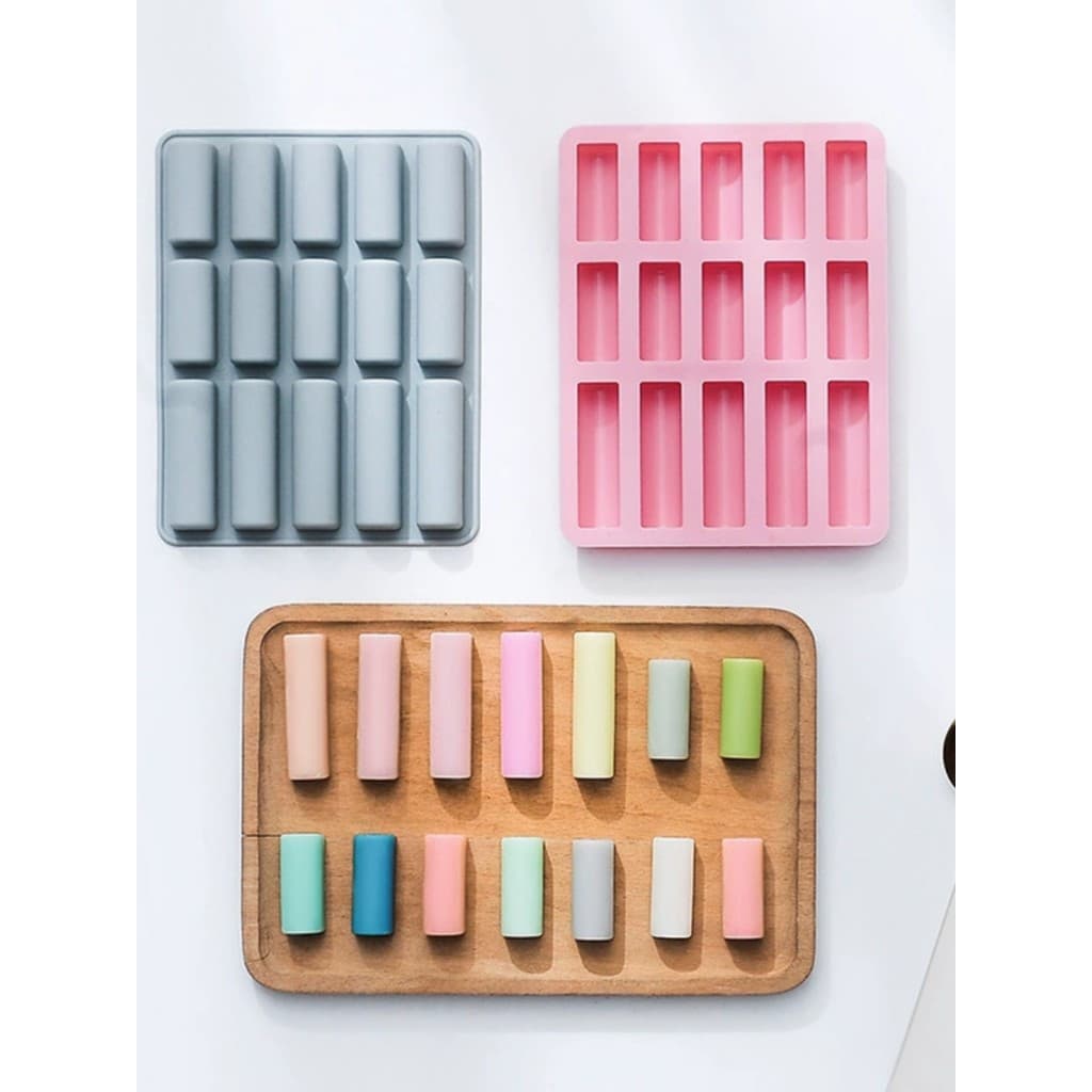 Tamanho diferente semicírculo tira longa forma Silicone bandeja de gelo bolo molde Mousse de Chocolate arroz glutinoso b