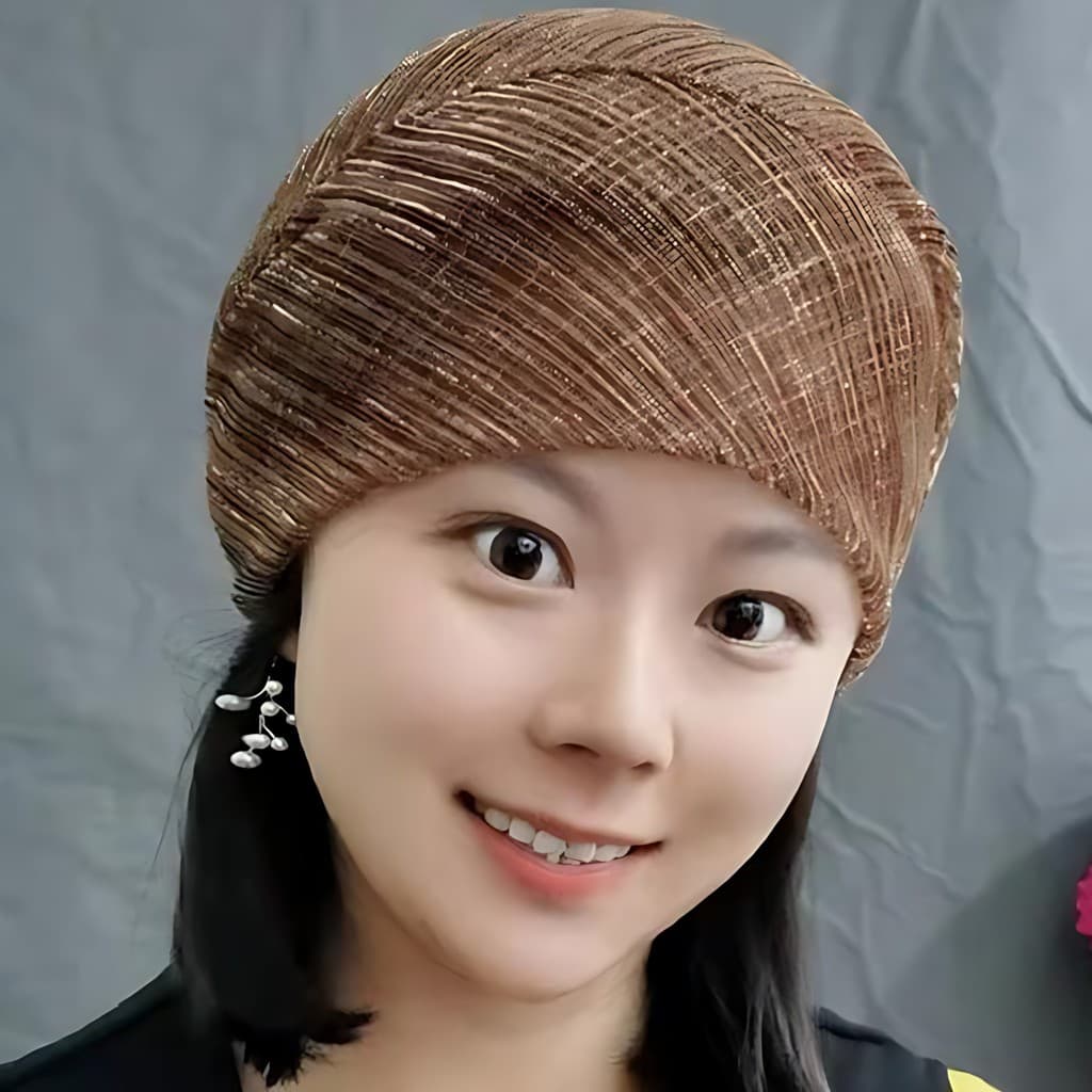 Verão estilo fino brilhante seda cabeça boné capa de cabelo branco chapéu feminino 2026 novo estilo mãe moda cabelo elás
