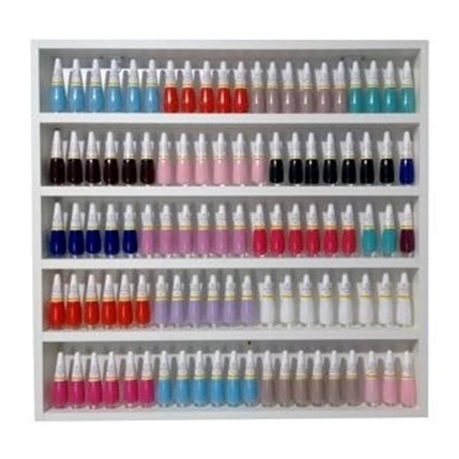 Nicho Organizador Expositor Para 200 Esmaltes 5 Prateleiras