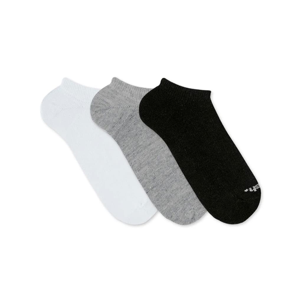 Meia Mash Esportiva Invisível Branca Cinza e Original Preta Kit 3 Pares