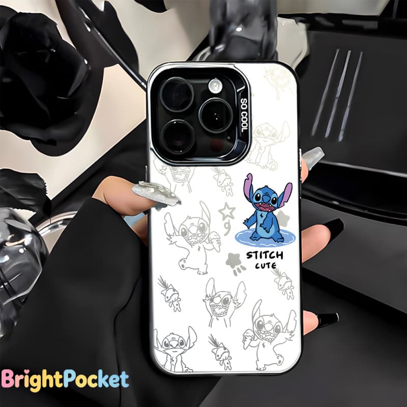Capa De Telefone À Prova De Choque De Silicone Macio Prateado Colorido , Fina E Leve , Adequada Para iPhone 11/12/13/14/