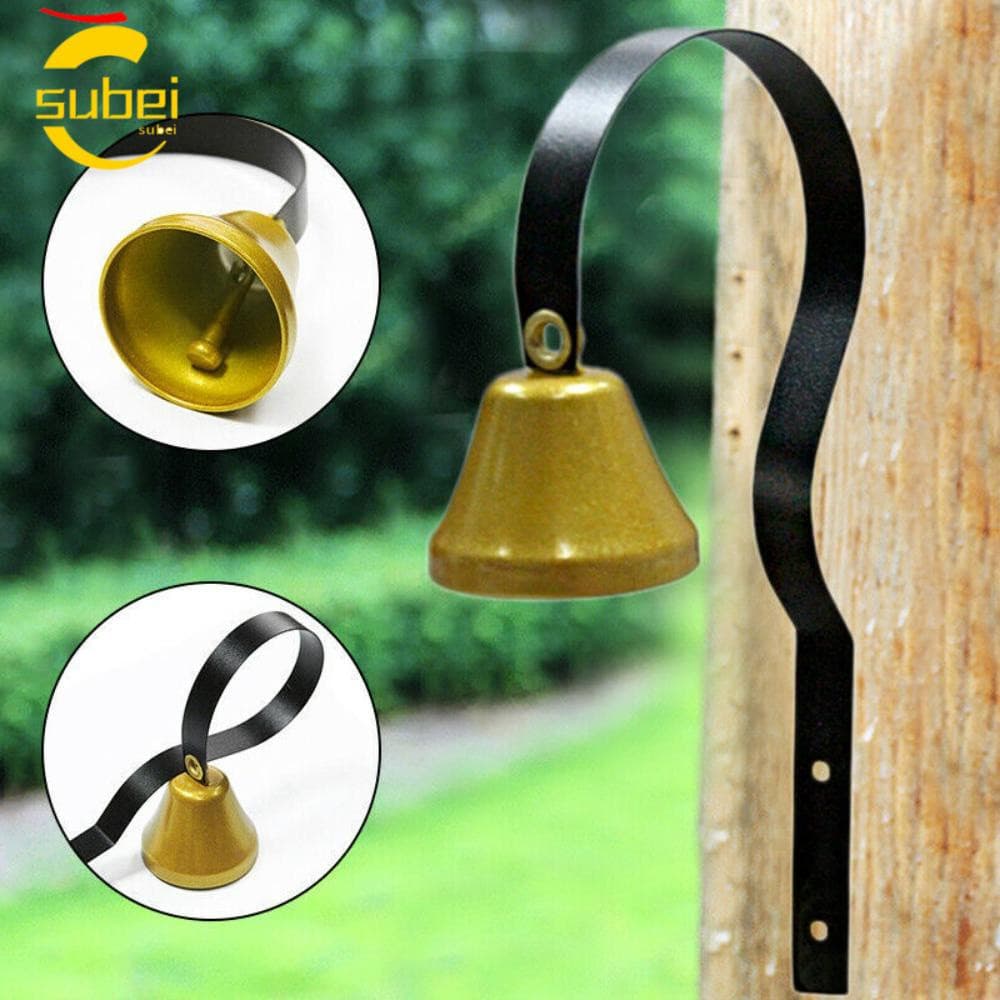 SUBEI Retro Porta Decoração Casa Loja Varejo Alerta Metal Lojistas Sino