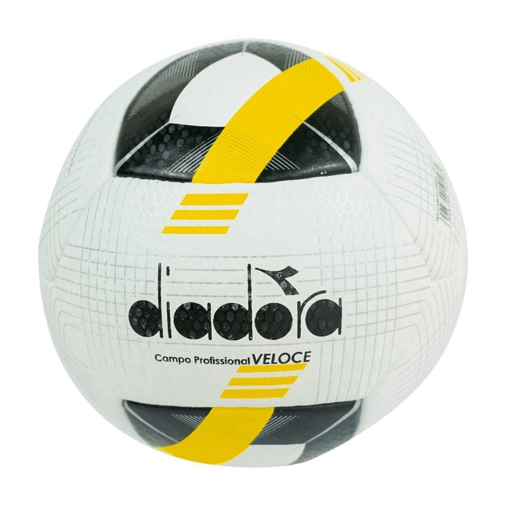 Bola Campo Diadora Profissional Veloce Branco e Preto