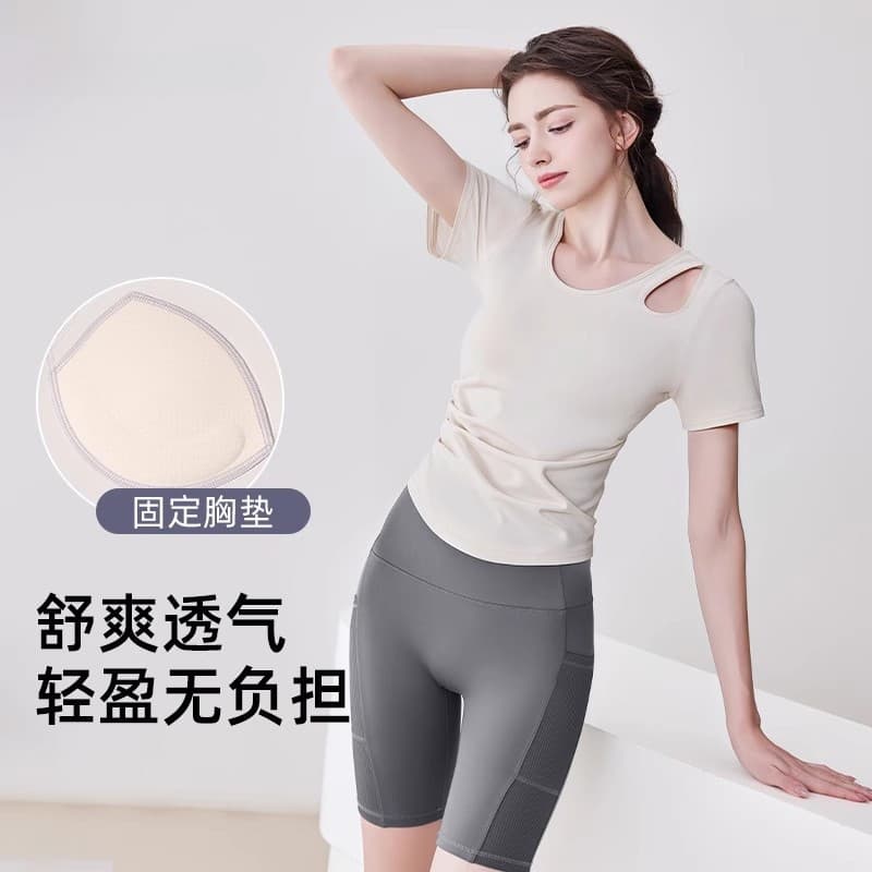 Japão japão IKFA Yoga Wear terno feminino 2026 novo estilo verão esportes topo profissional Pilates treinamento Fitness