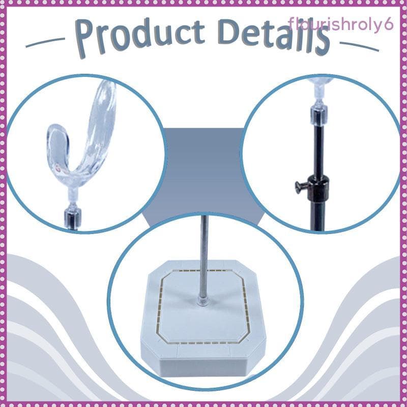 [Flourishroly6] Boneca Display Stand Holder Suporte Para Figuras De Coleção Em Escala 1/3 1/4 Branco