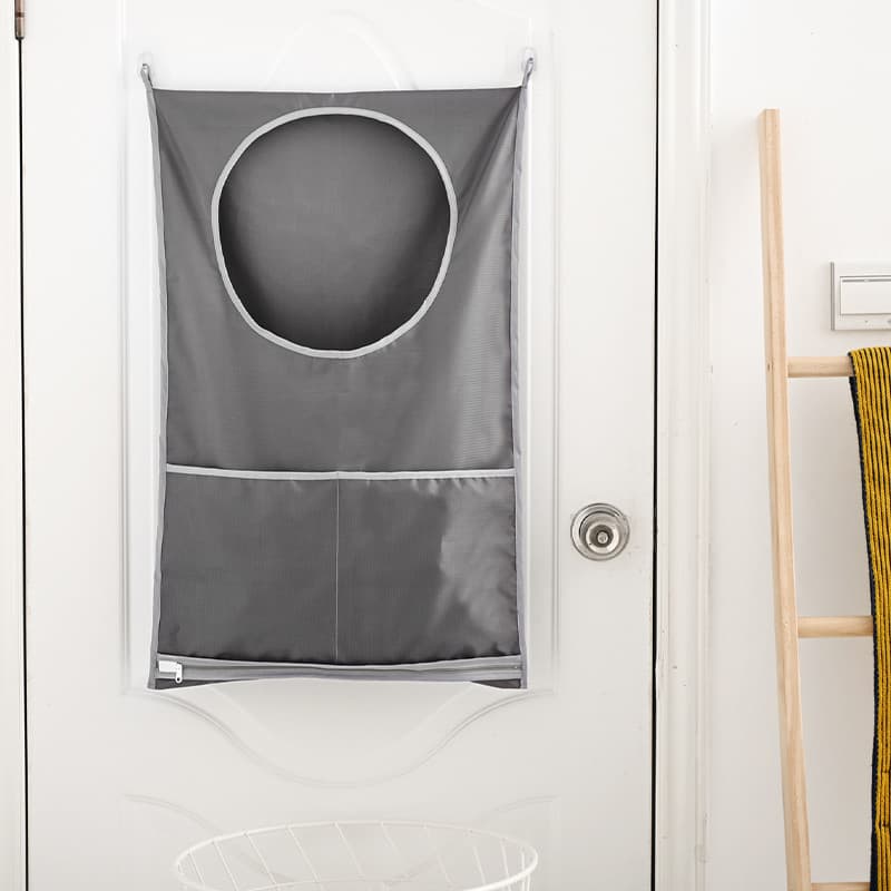 Pano Oxford à prova d'água para uso doméstico, banheiro, roupas sujas, pendurado na parede, cesta de roupas sujas, saco