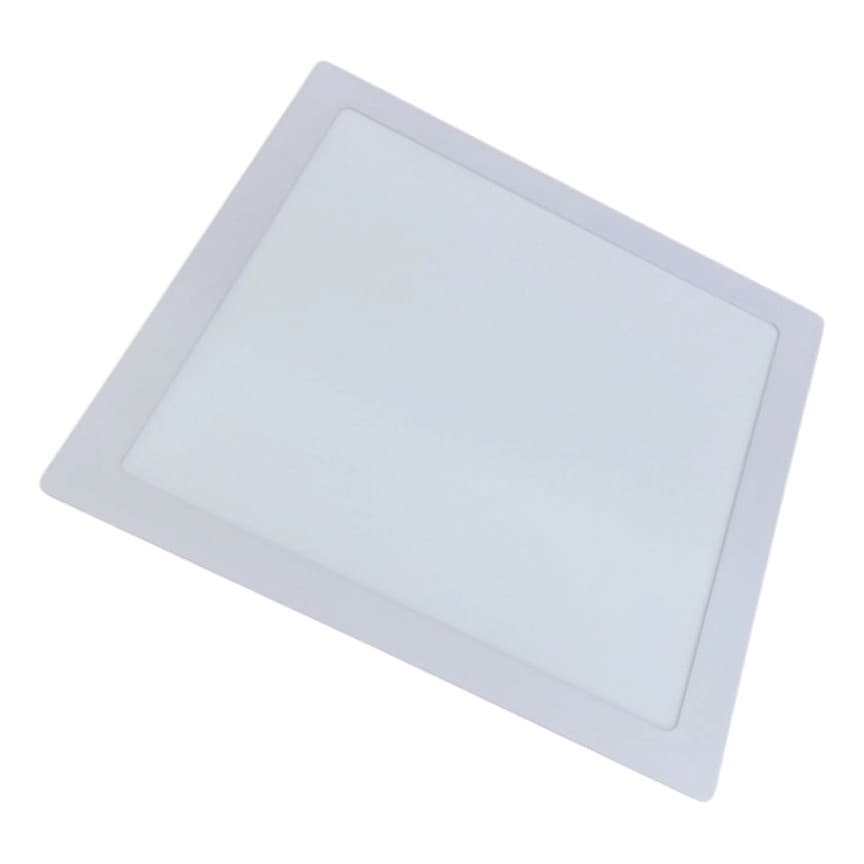 Painel de LED Plafon Embutir Driver 24w Bivolt Branco Frio Quadrado Luminária Teto