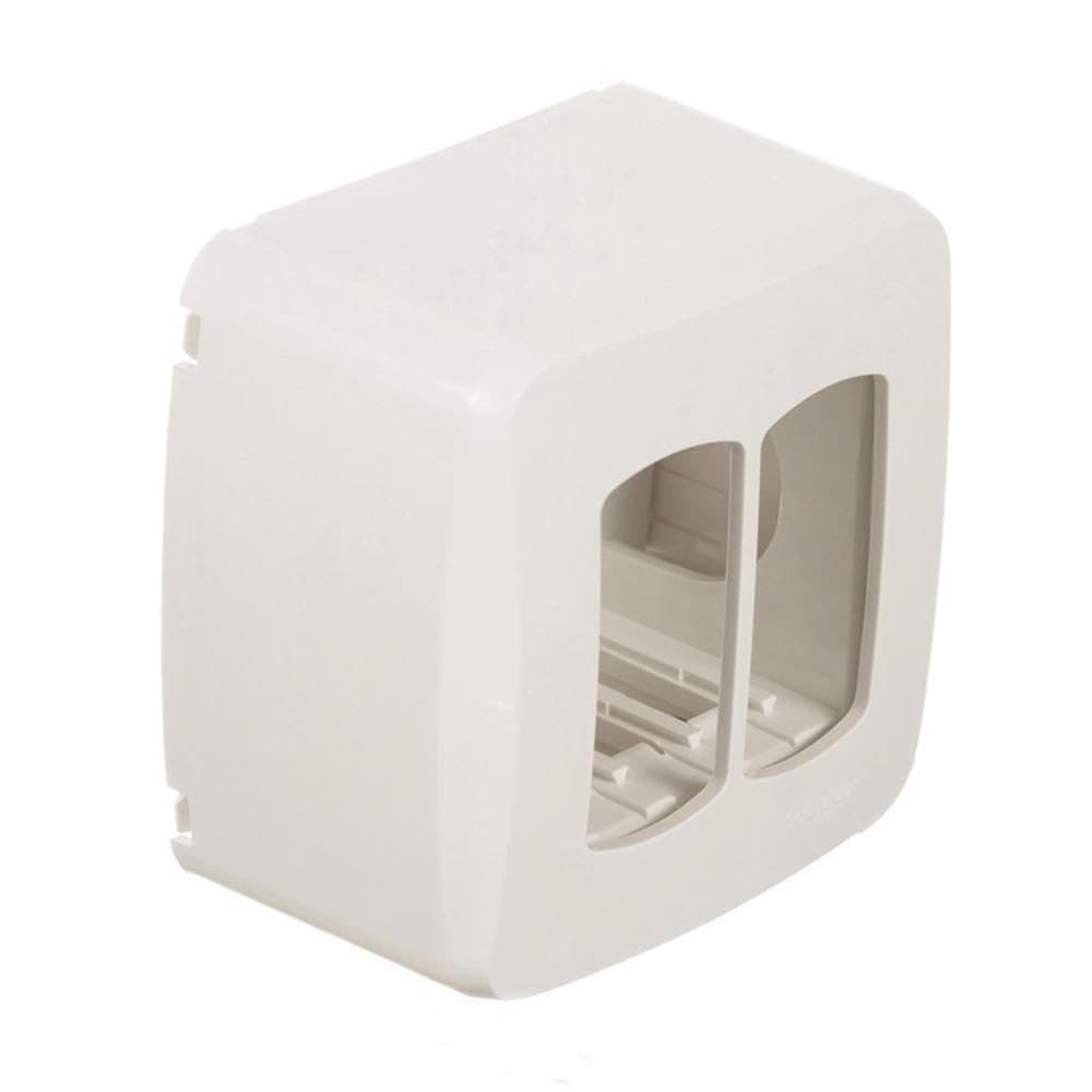 Caixa Miluz De Sobrepor Para 2 Modulos s3b76020 Schneider