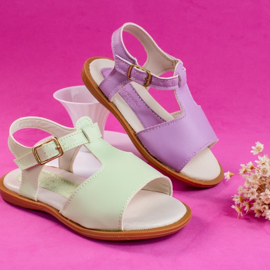 Sandália Básica Infantil Menina Casual Passeio Delicada Confortável Original 16 ao 27 Promoção
