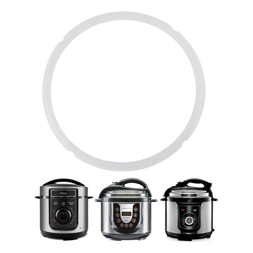 Borracha P/ Panela Pressão Elétrica Mondial Pratic Cook 4l