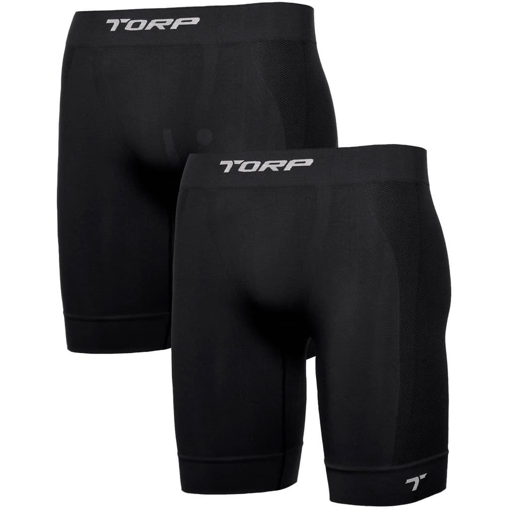Kit 2 Bermudas Calção Térmico Torp Microfibra Sem Costura Soul Eco Evita Assaduras Corrida Ciclismo