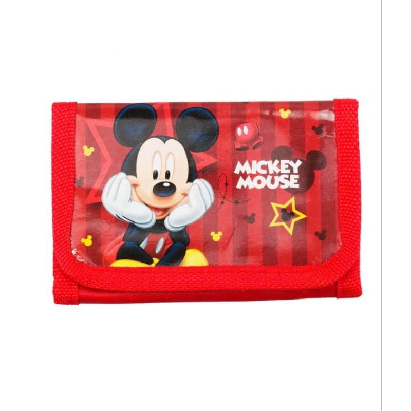 DWI9020-MK4-D | Mini Carteira Vermelha Mickey 8x12cm - Disney