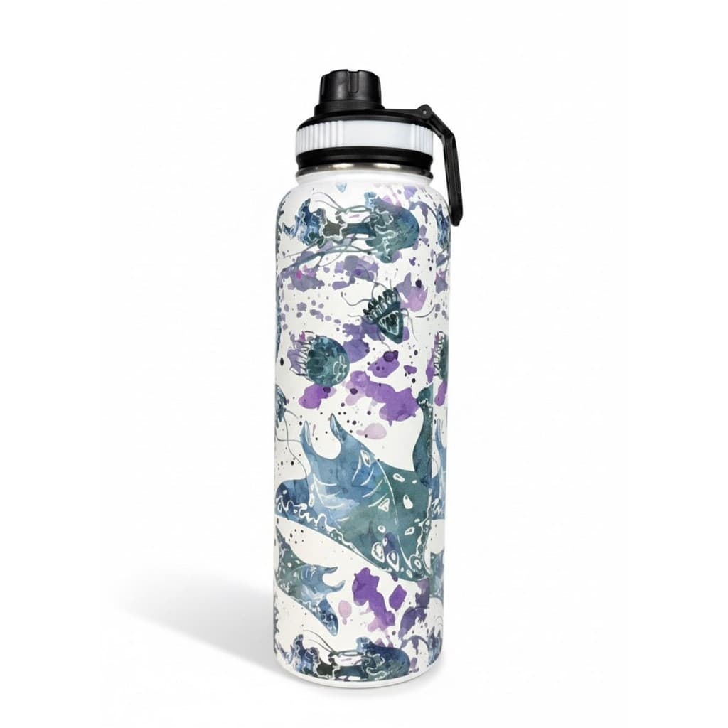 Garrafa Térmica 1200ml  Estampa Ocean Life