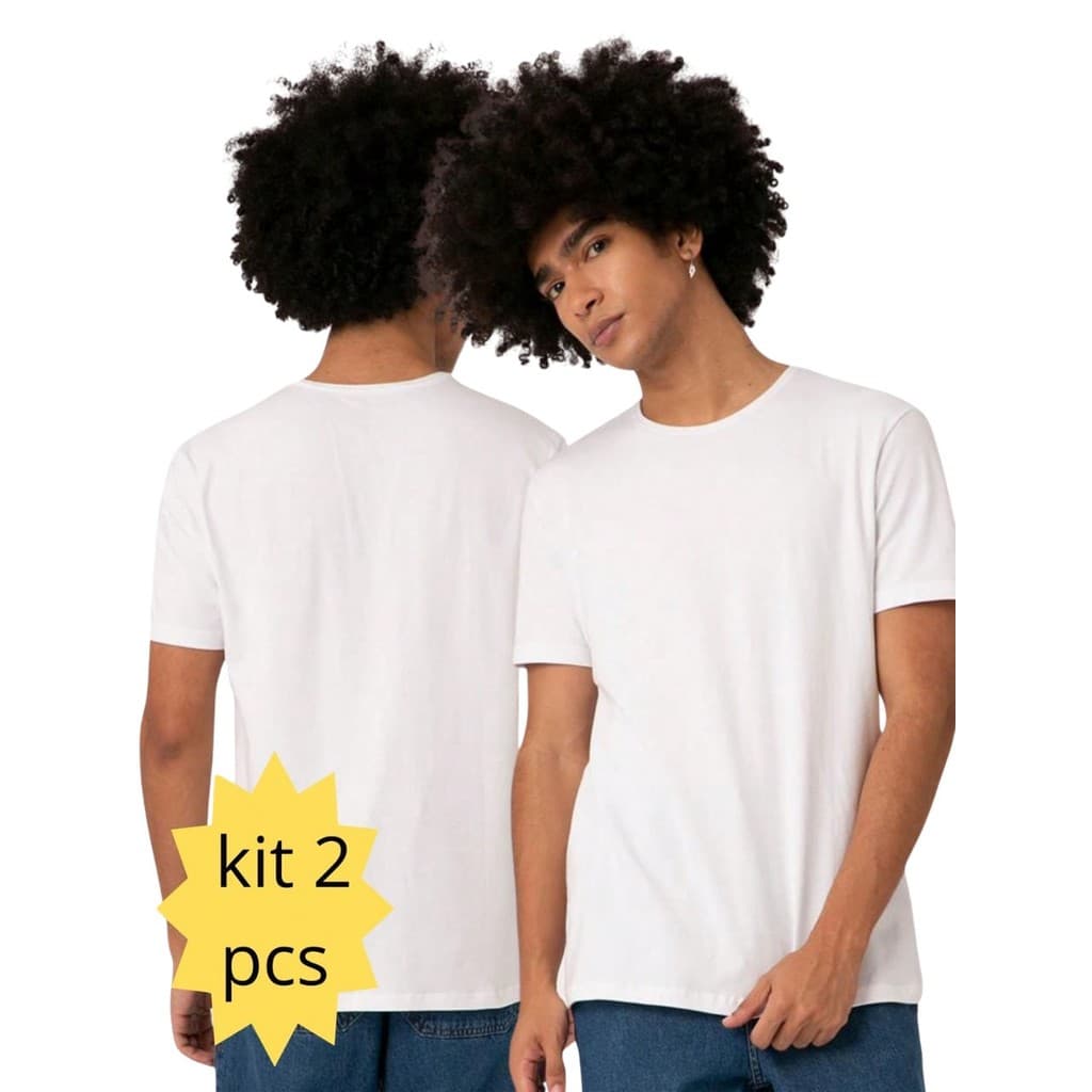 CAMISETA MALHA PERUANA SLIM MASCULINA/CAMISETA BÁSICA MASCULINA/CAMISETA MASCULINA