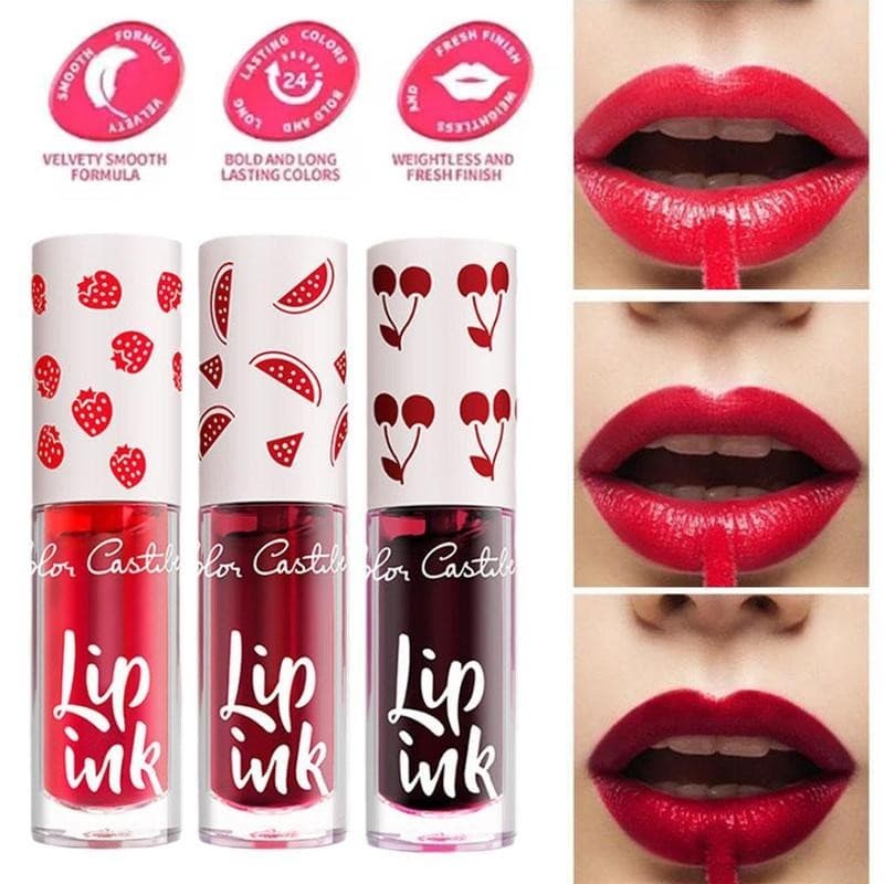 Batom Fosco Natural Esmalte Labial Beleza Cuidados Com A Pele Coloração À Prova D'água Suco Incolor De Longa Duração Tin