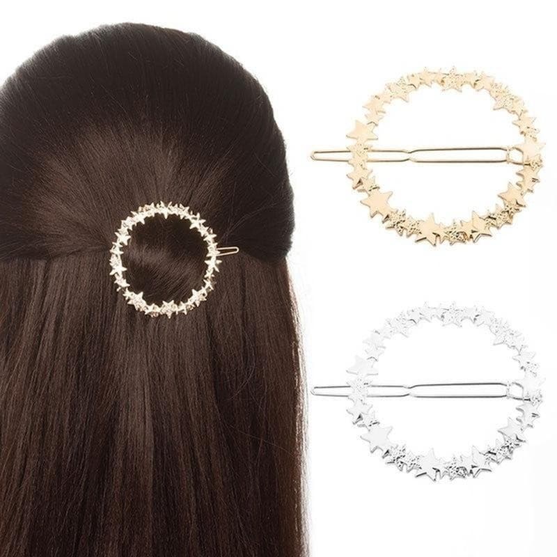 Novos Acessórios De Cabelo Para Mulheres Grampos Estrela Hairgrip Titular Menina Moda Cocar