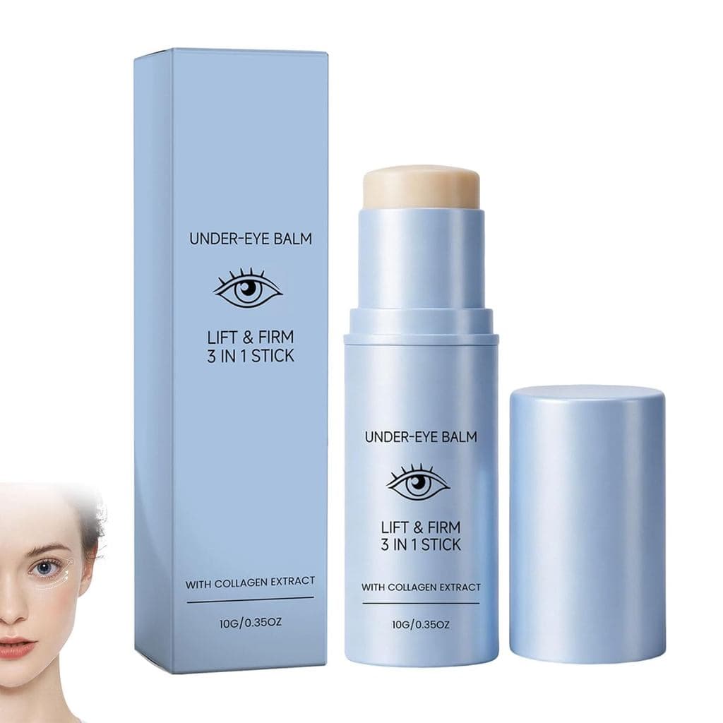 Bálsamo para a Área dos Olhos, Stick Multi-Bálsamo 3 em 1 para Lifting e Firmeza, Hidratante, Suavizante e Refrescante p