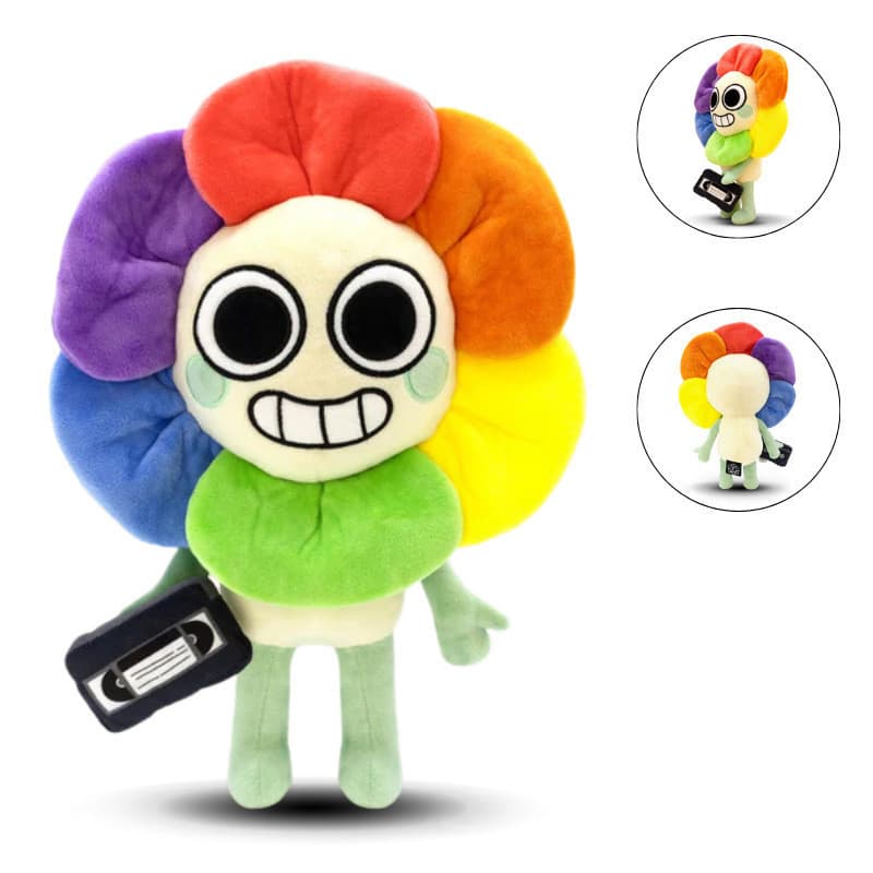 Dandy's World Magnético Girassol Pelúcia 33cm-Jogo Macio Boneca De Periférica Para Decoração De Casa E Coleção Amantes P