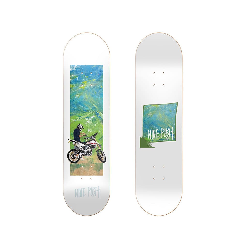 De Hong Kong NINE PUSH Skate Surface NINEPUSH Profissional Full Plus Maple Boa Elasticidade Boa Qualidade