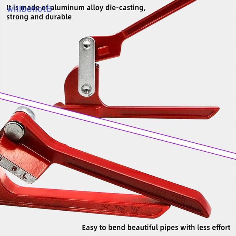 [WillbehotB] Dobrador 1/4 " 5/16 " 3/8 " Rolo De Freio Tubo De Cobre De Latão Ferramenta De Dobra Manual Tipo De Combust