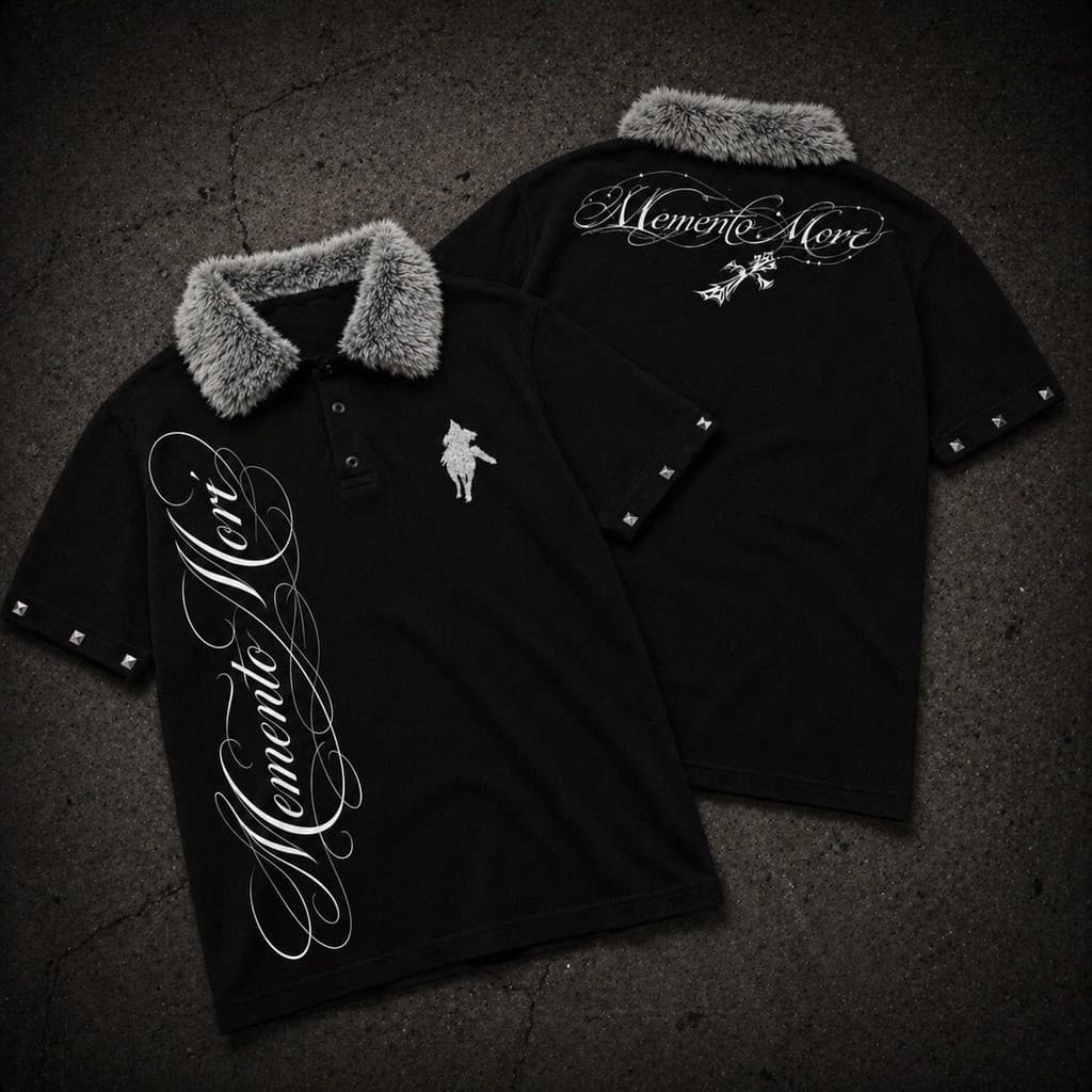 Camisa Polo De Rua Vintage Y2k Masculina Casual Gola De Couro Manga Curta Rebite De Metal Bordado Top De Beisebol
