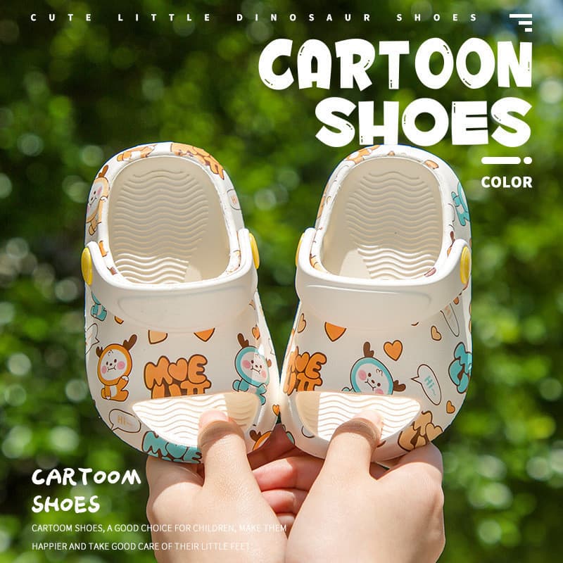 Sandálias Infantis / Babuche Infantil / Cartoon Cute Slippers /Meninos /Meninas /Outdoor Bathing