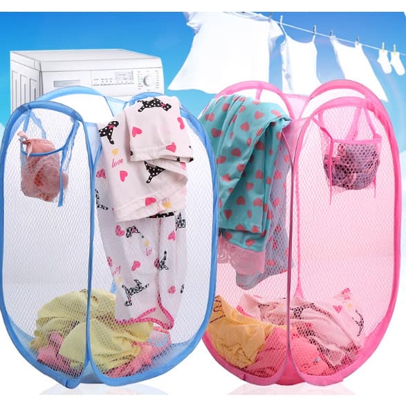 Cesto Organizador Dobrável de Roupa/Brinquedos/Multiuso Cor aleatória