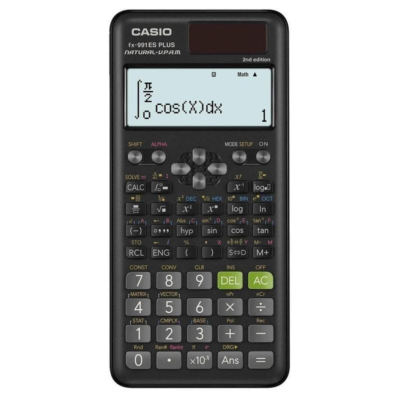 Calculadora Científica Casio FX-991ES Plus 417 Funções Preta