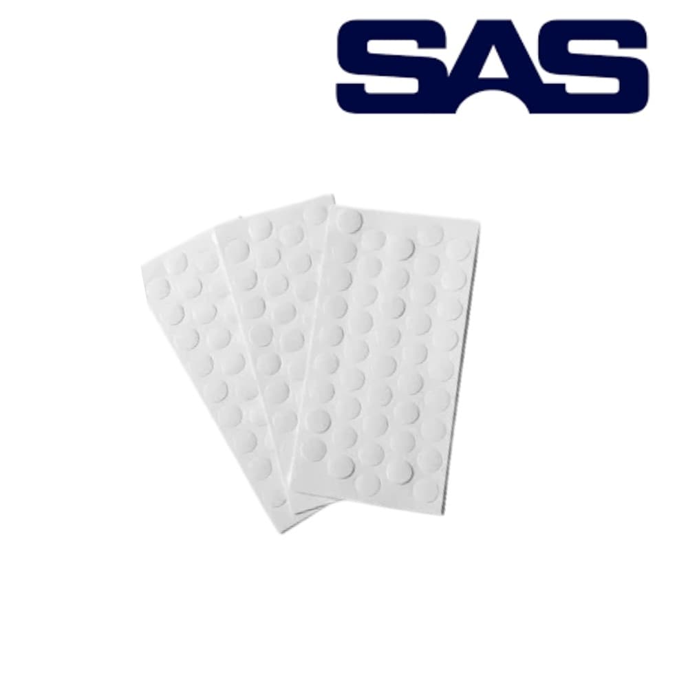 Adesivo Tapa Furo  13mm PVC – 1 Cartelinha de 27 Unidade