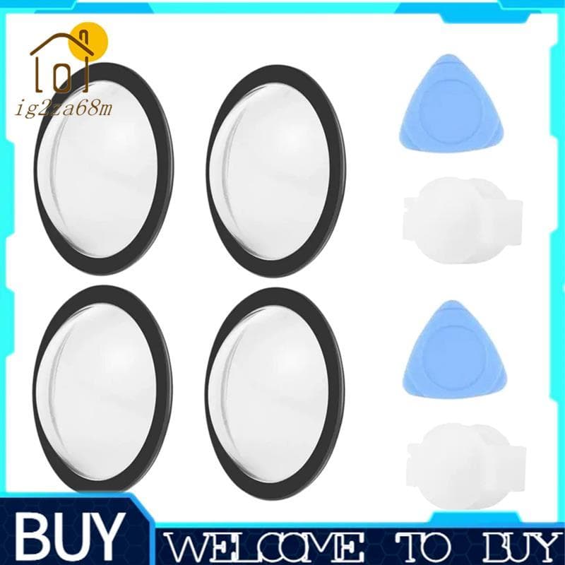 4 Pcs Lente De Vidro Protetor Para Theta SC2/S/V & De Câmera De Ação Filtro Varanda
