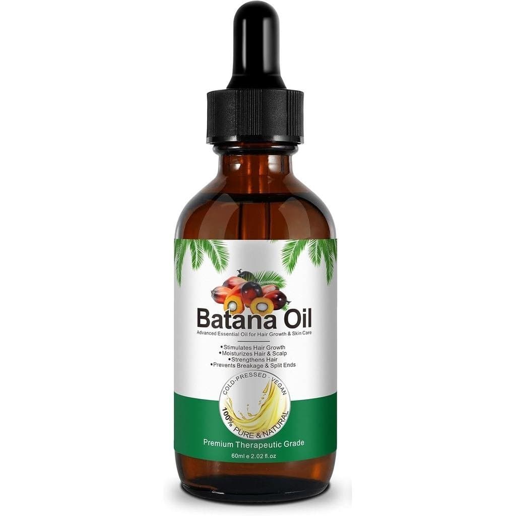 O óleo de Batana promove o crescimento capilar, o óleo natural de Batana para cuidado capilar repara cabelos danificados
