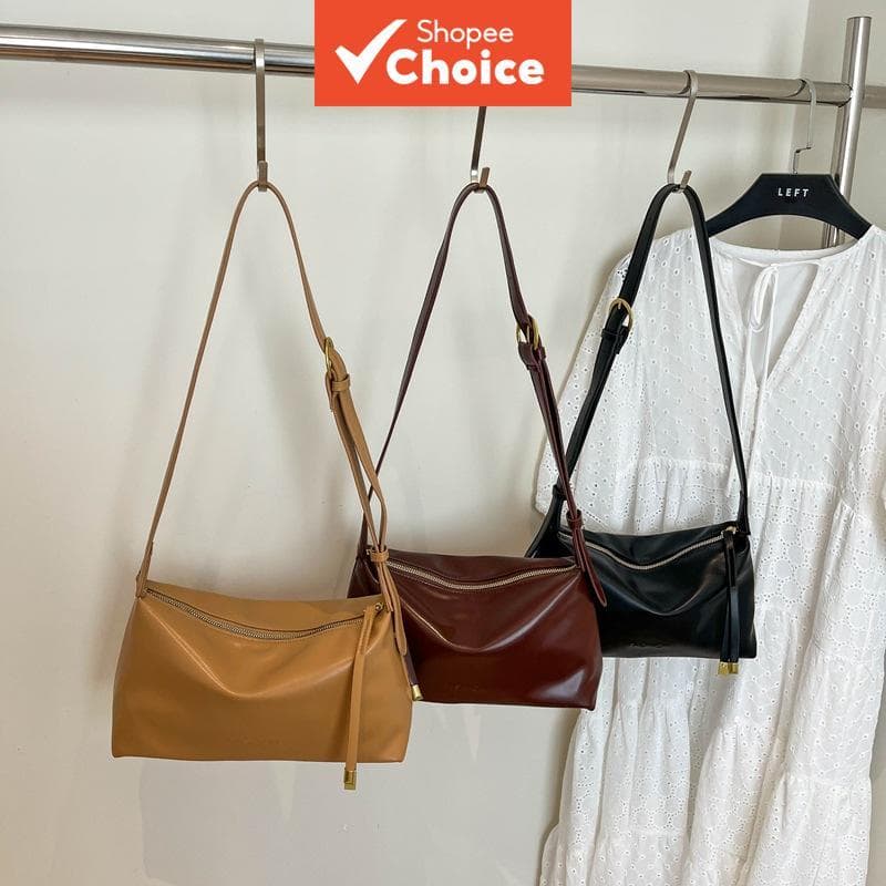 Bolsa de couro macio para mulheres, bolsa tiracolo fashion com alça larga, bolsa de ombro única multifuncional