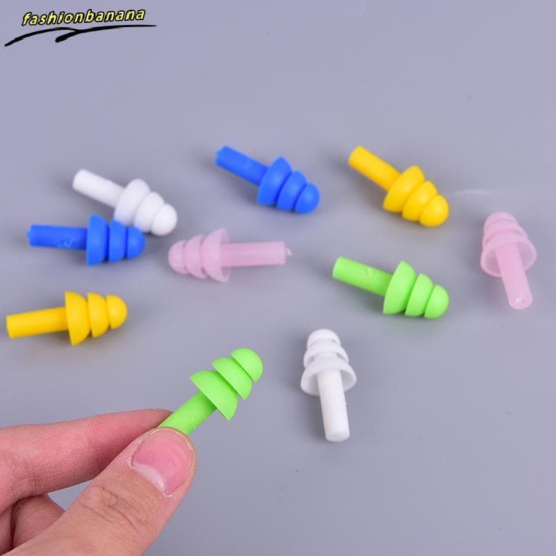 5 Pares De Tampões De Ouvido De Silicone Para Dormir , Natação Com Redução De Ruído