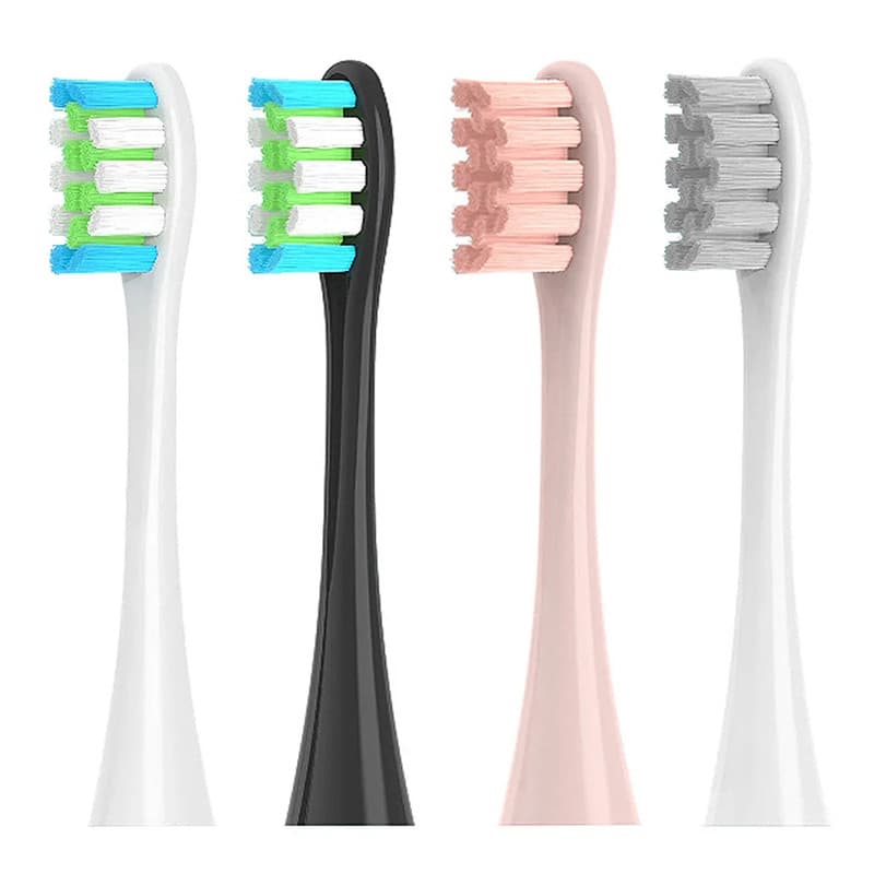 4 Unidades De Cabeças De Escova De Dentes De Reposição Ondo Com Tampa Reino Unido