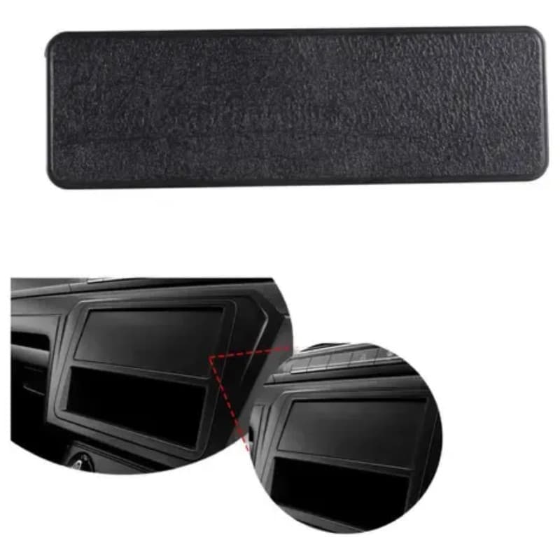 Tapa Buraco Rádio Carro Caminhão Preto Kit 5 Peças Tampa Painel CD Universal
