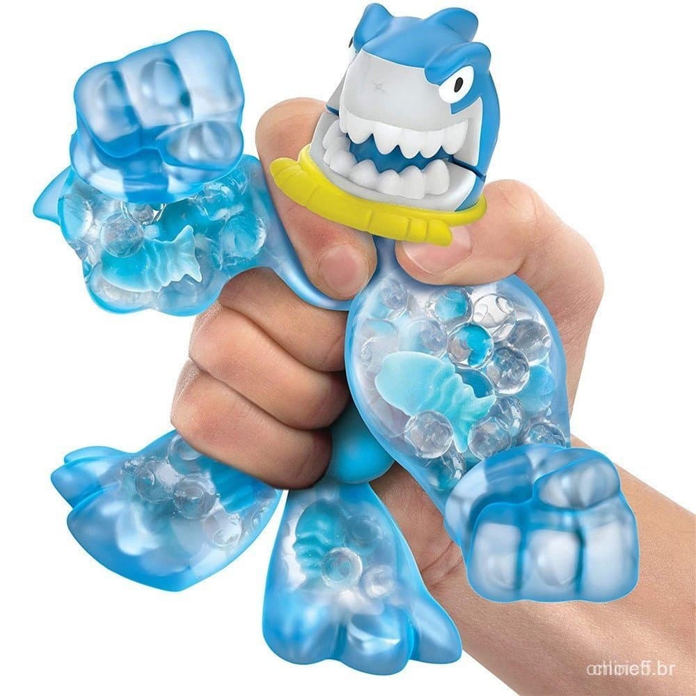Goo Jit Zu Hero Action Personagens De Ação Do Brinquedo Original De Alívio Estresse Divertido