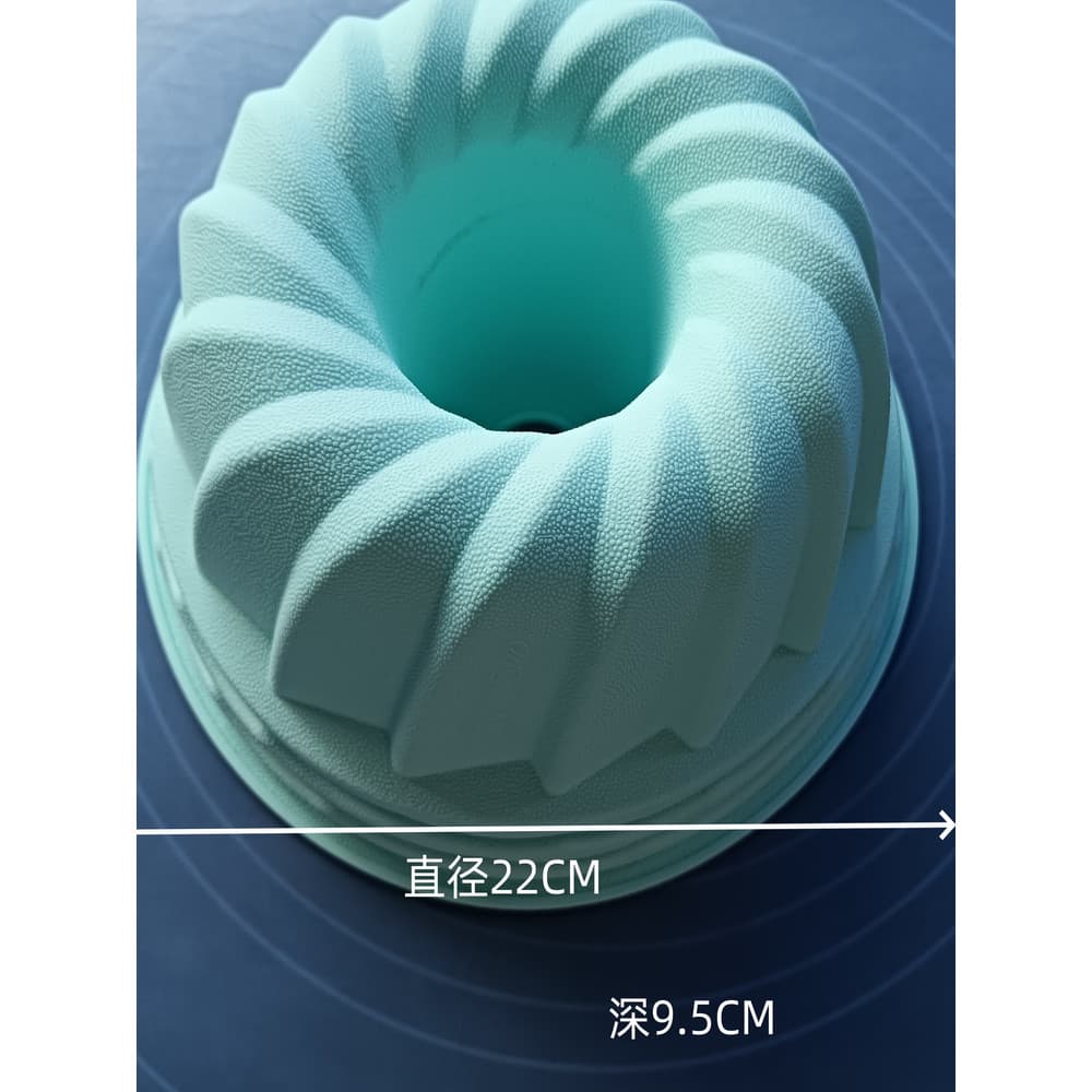 Grande médio pequeno cuco Hoff molde de bolo de Silicone oco Chiffon anjo DIY forno de cozimento uso resistente a altas