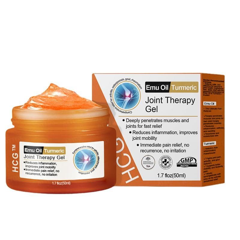 Homecleangoodsr Gel de Óleo de Emu e Cúrcuma, o Óleo de Emu é Usado para Cuidar da Pele, Hidratá-la e Nutri-la (1 unidad