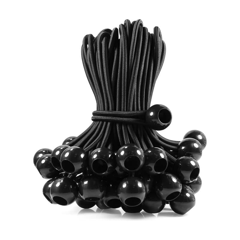 30 Elasticos Com Bolinha Lona Piscina Multiuso (Corda Elástica Multiuso, Caminhão, Piscina, Barraca)