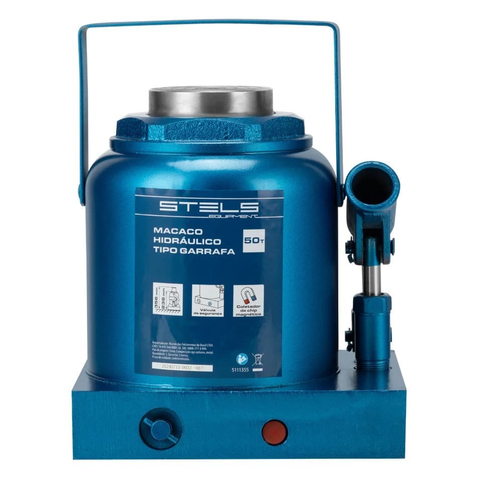 MACACO HIDRAULICO TIPO GARRAFA 50T ELEVACAO 236-356MM 1PC