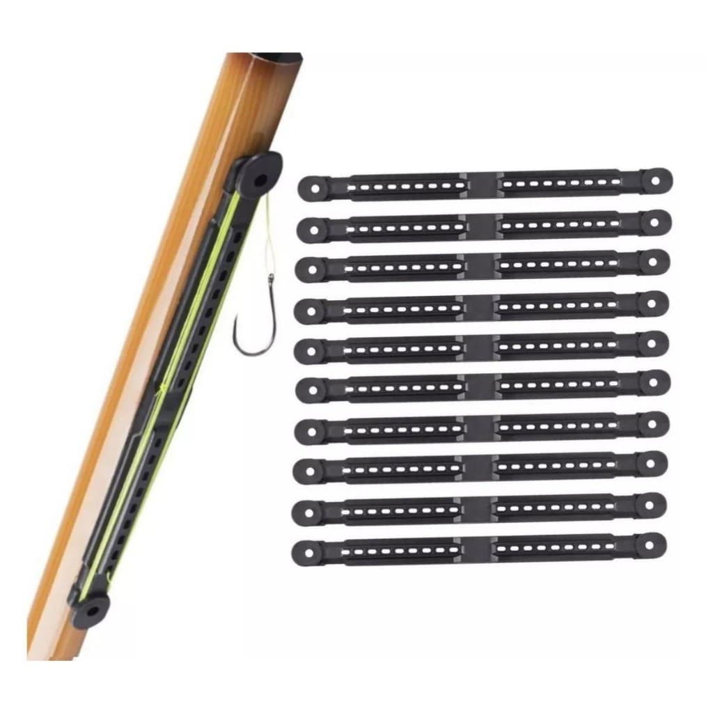 KIT 10 Enrolador Linha Telescopia 19 CM Para Vara de Pesca Esportiva