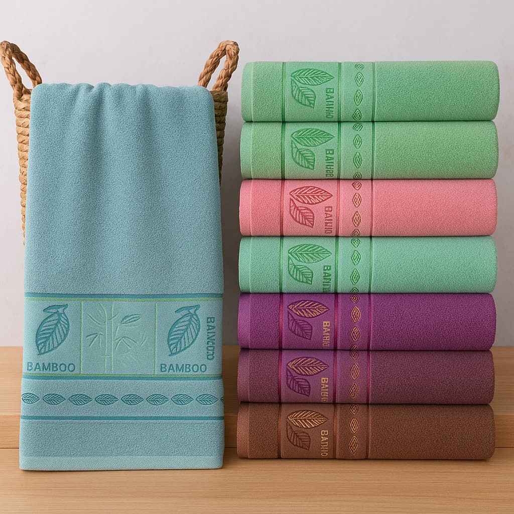 Kit 5 Toalhas de Banho Popular 70x140 cm: Secagem Rápida Alta Absorção e Melhor Custo-Benefício