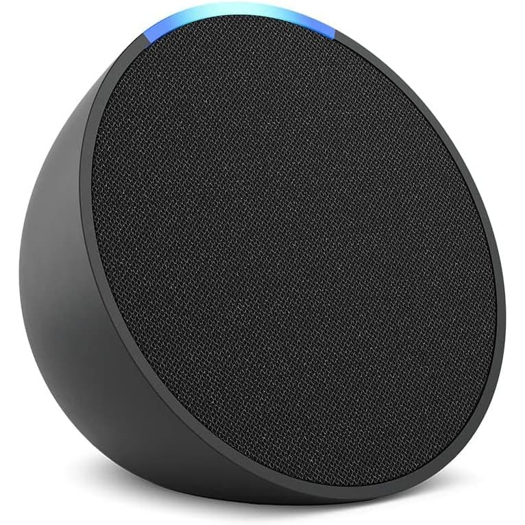 Alexa Echo Pop Smart Speaker Com Comando De Voz Áudio Imersivo Casa Conectada Design Compacto