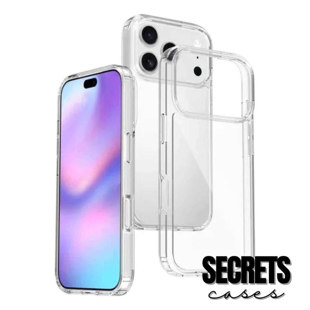 Case Capinha Space Transparente Compatível Com iPhone 17 17 Air 17 Pro 17 Pro Max