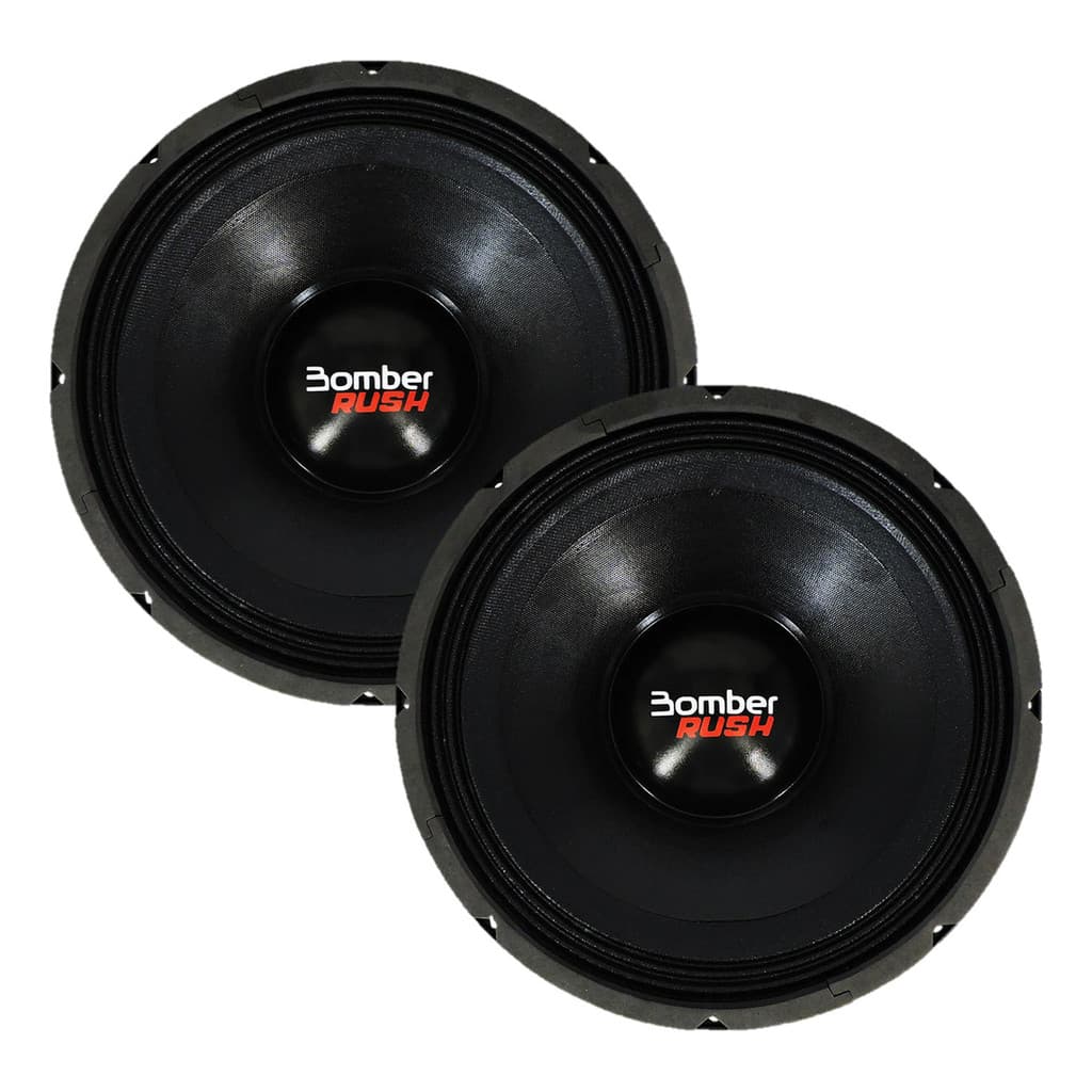 KIT 02 WOOFER BOMBER RUSH 12" 1000 RMS 4 OHMS