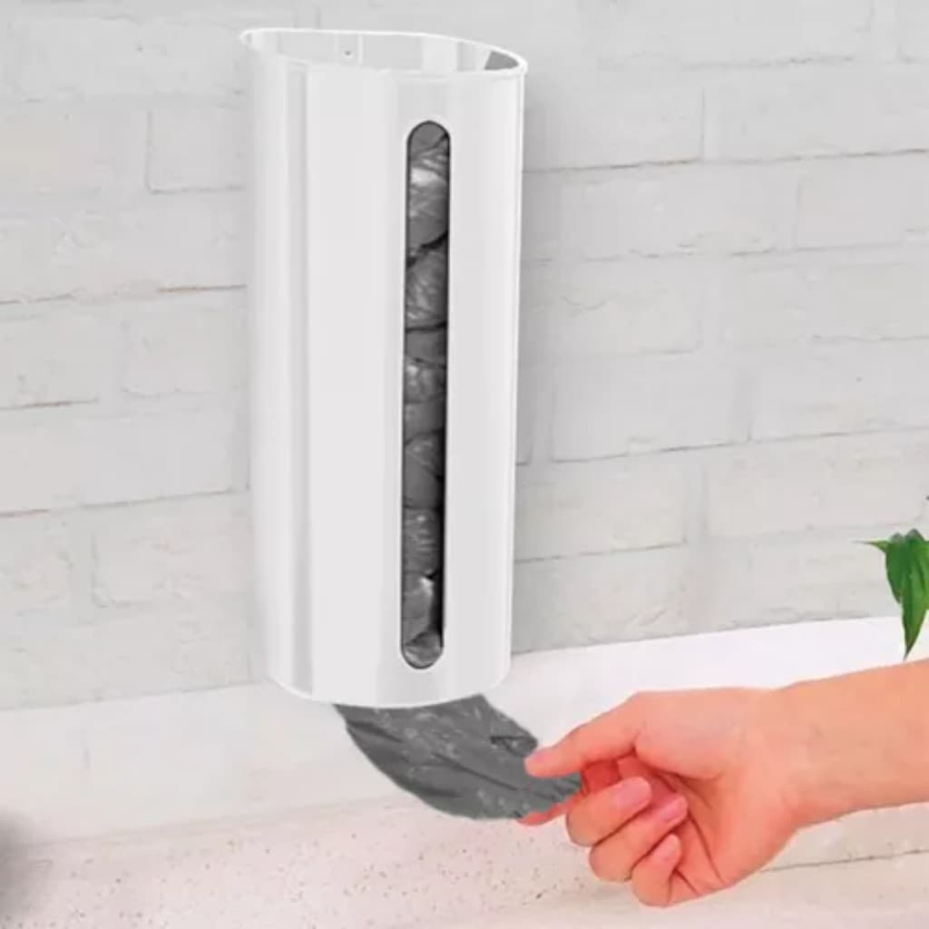 PORTA SACOLA DISPENSER DE PAREDE PUXA SACO ENVIO RÁPIDO