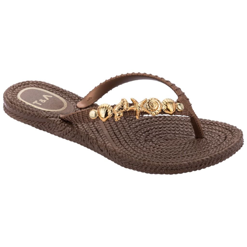 CHINELO FEMININO TERRA E ÁGUA ORIGINAL ANTIDERRAPANTE CANCUN