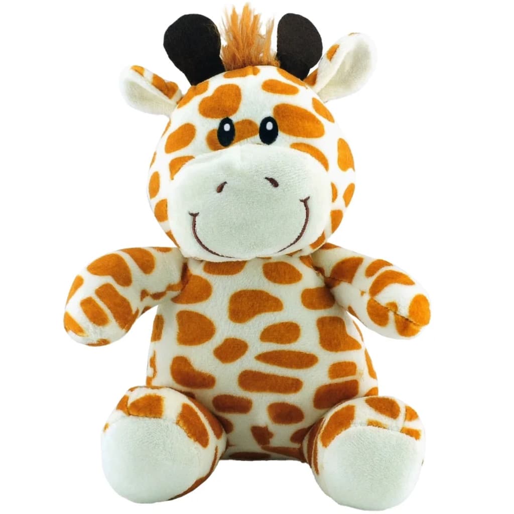 Bichinho de Pelúcia Girafa Safari Animais 20cm Decoração Infantil Bebê