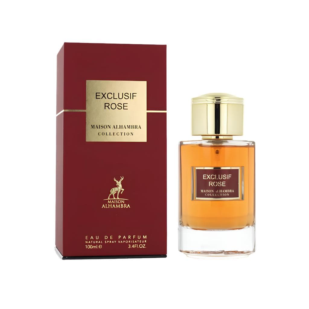 Perfume Exclusif Rose Maison Alhambra Eau Parfum 100 Ml